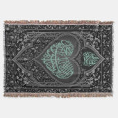 祈りの言葉敷物投げ毛布 スローブランケット (正面)