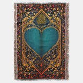 祈りの言葉敷物投げ毛布 スローブランケット (正面縦)