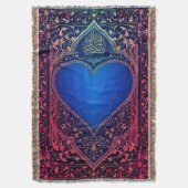 祈りの言葉敷物投げ毛布 スローブランケット (正面縦)