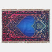 祈りの言葉敷物投げ毛布 スローブランケット (正面)