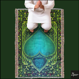 祈りの言葉敷物投げ毛布 スローブランケット