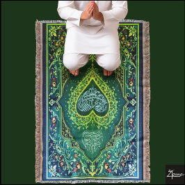 祈りの言葉敷物投げ毛布 スローブランケット