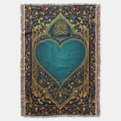 祈りの言葉敷物投げ毛布 スローブランケット (正面縦)