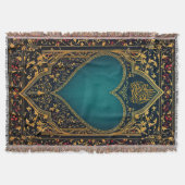 祈りの言葉敷物投げ毛布 スローブランケット (正面)