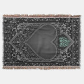 祈りの言葉敷物投げ毛布 スローブランケット (正面)