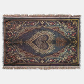 祈りの言葉敷物投げ毛布 スローブランケット (正面)