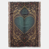 祈りの言葉敷物投げ毛布 スローブランケット (正面縦)