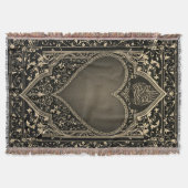 祈りの言葉敷物投げ毛布 スローブランケット (正面)