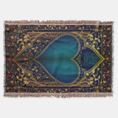 祈りの言葉敷物投げ毛布 スローブランケット (正面)