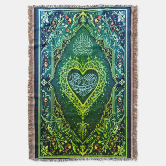 祈りの言葉敷物投げ毛布 スローブランケット