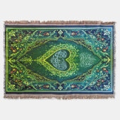 祈りの言葉敷物投げ毛布 スローブランケット (正面)