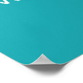 祈りの言葉最高のの型枠 ポスター (角)