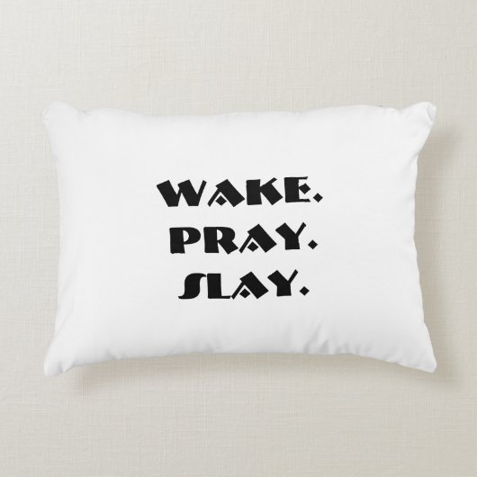 祈りの言葉枕 アクセントクッション (正面)