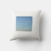 祈りの言葉枕 クッション (裏面)