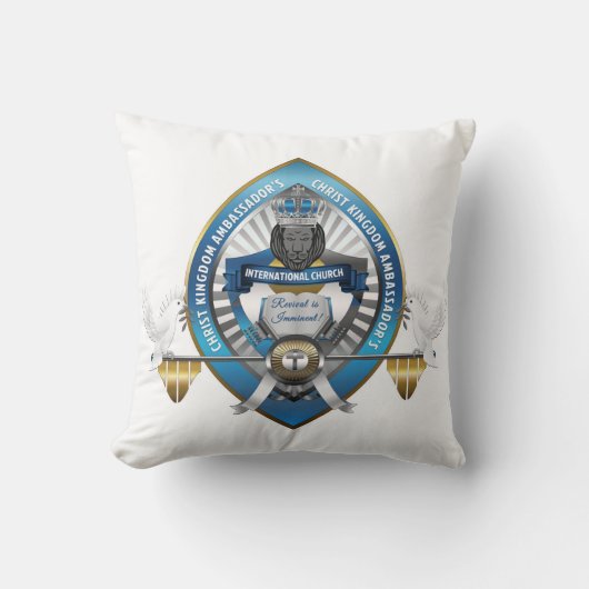 祈りの言葉枕 クッション (正面)