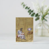 祈りの言葉正教の学生用カード プレイスカード (スタンド正面)