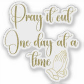 祈りの言葉確認 シール (正面)