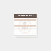 祈りの言葉要求の投稿メモ ポストイット (正面)