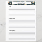 祈りの言葉要求ページ (正面)