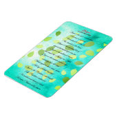 祈りの言葉詩byジェームズモンゴメリー マグネット (左側)