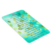 祈りの言葉詩byジェームズモンゴメリー マグネット (右側)