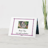 祈りの言葉誕生日カード カード (裏面)