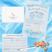 祈りの言葉賛美は親とベビーのために 台座サイン