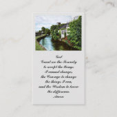 祈りの言葉賛美メモリカード 名刺 (正面)