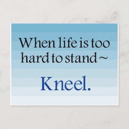 祈りの言葉贈与 ポストカード (正面)