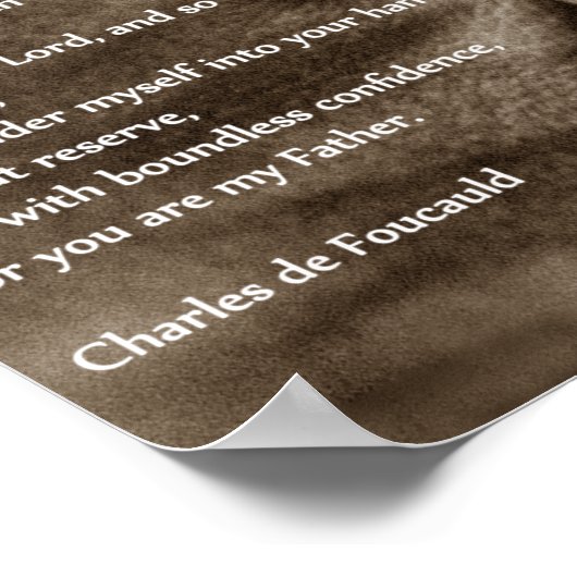 祈りの言葉遺棄 ポスター (角)