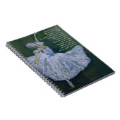 祈りの言葉雑誌（バレリーナと詩） ノートブック (右側)