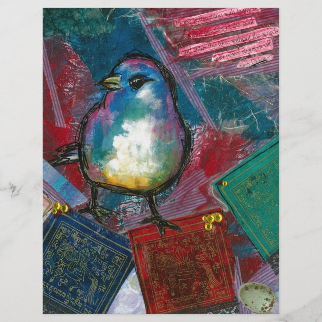 祈りの言葉鳥 (正面)