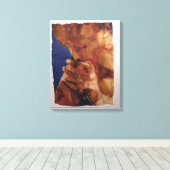 祈りの言葉1981 キャンバスプリント (インサイチュ (ウッドフロア))