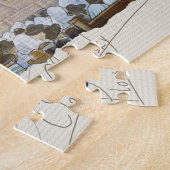 祈りの言葉,ウエスタンウォールコテルエルサレム旧市芸術 ジグソーパズル (側面)