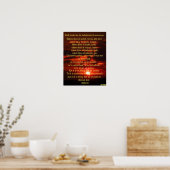 祈りの言葉・オブ・サンフランシス ポスター (キッチン)