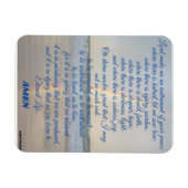 祈りの言葉・オブ・サンフランシス マグネット (横)