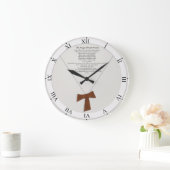 祈りの言葉・オブ・サンフランシス ラージ壁時計 (ホーム)