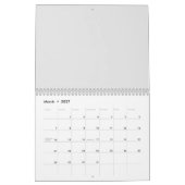 祈りの言葉 カレンダー (3月 2027)