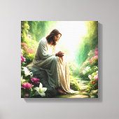 祈りの言葉 キャンバスプリント (正面)