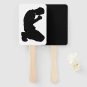 祈りの言葉 ハンドファン (正面&裏面)