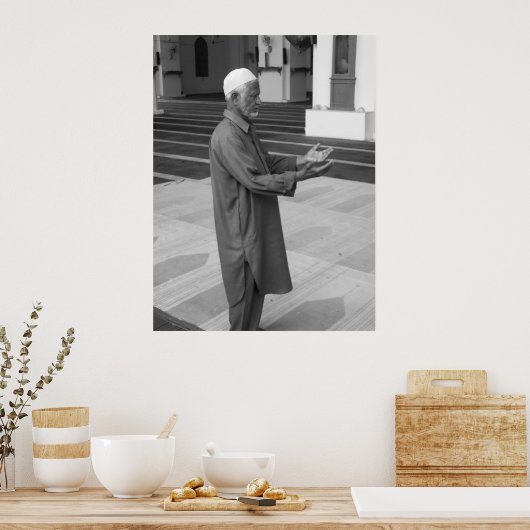 祈りの言葉 ポスター (キッチン)