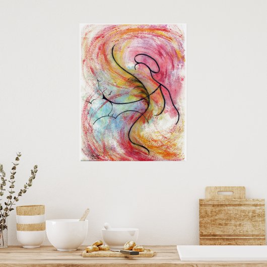 祈りの言葉 ポスター (キッチン)