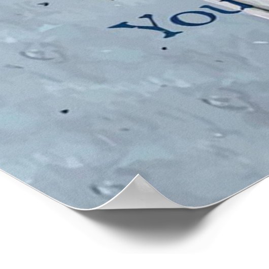 祈りの言葉 ポスター (角)