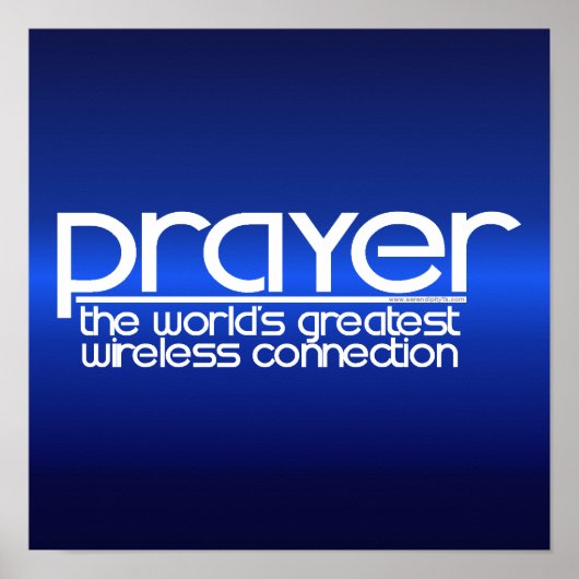 祈りの言葉 ポスター (正面)