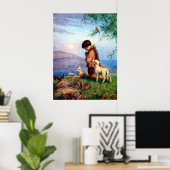 祈りの言葉 ポスター (ホームオフィス)