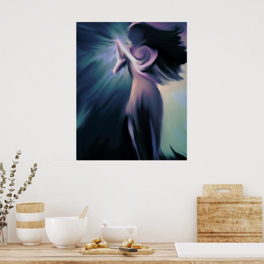 祈りの言葉 ポスター (キッチン)