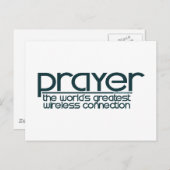 祈りの言葉 ポストカード (正面/裏面)