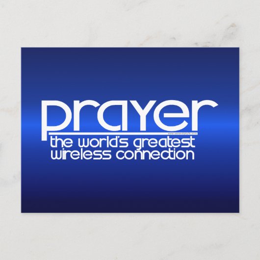 祈りの言葉 ポストカード (正面)