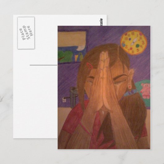 祈りの言葉 ポストカード (正面/裏面)