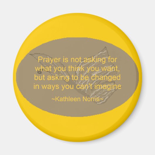 祈りの言葉 – マグネット (正面)